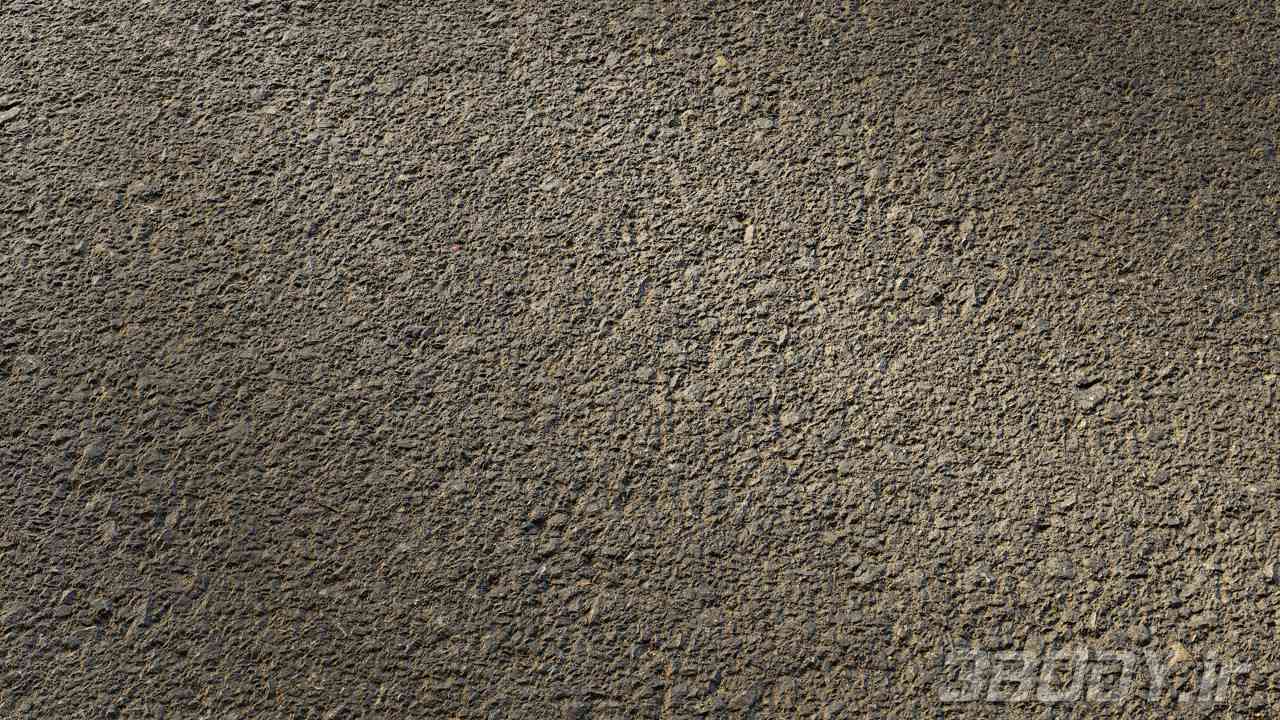 متریال آسفالت خشک شده dried_asphalt عکس 1